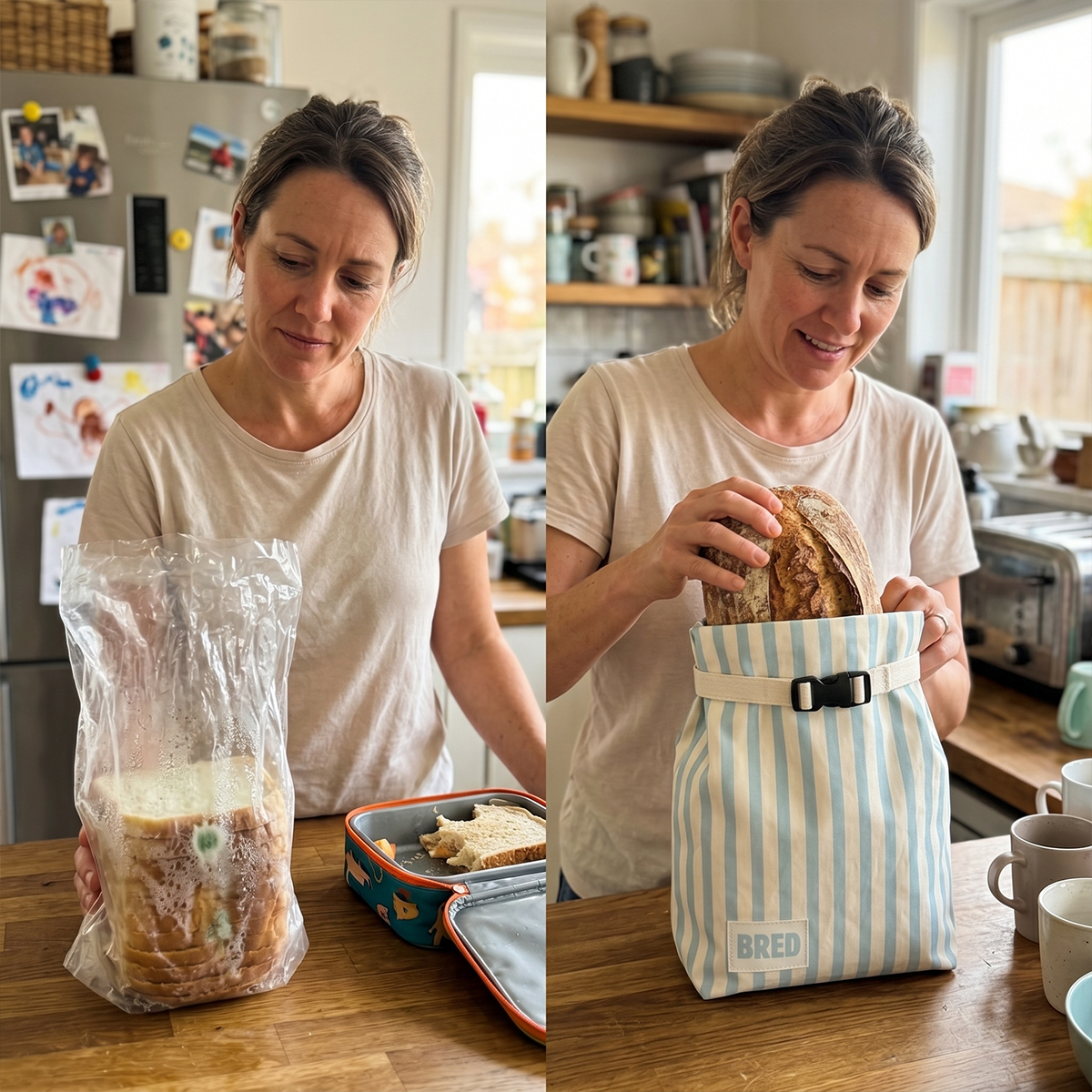 BRED Beeswax Bread Bag