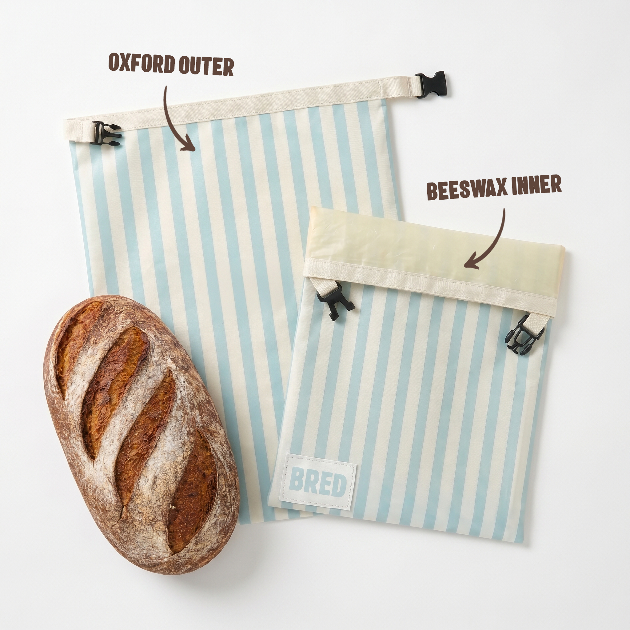 BRED Beeswax Bread Bag